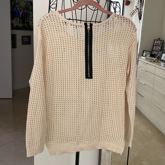 JEANNE PIERRE LOOSE WEAVE PULLOVER - Picture 7 of 8
